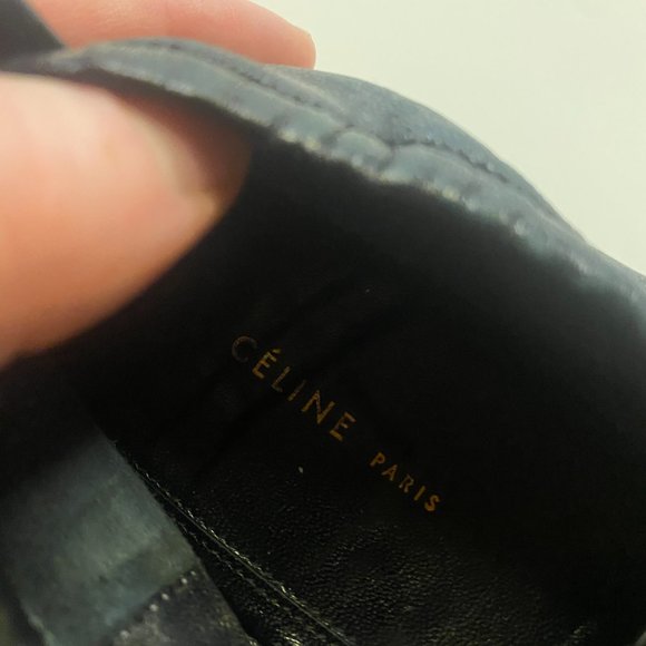 CELINE BASKET WEAVE SLIDES - Picture 3 of 3